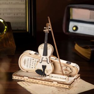 Robotime ROKR violon Capriccio modèle 3D