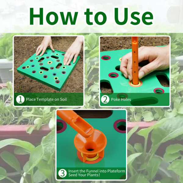 Planteur de Graines en Plastique - Pour un Jardinage Facile et Productif – Image 3