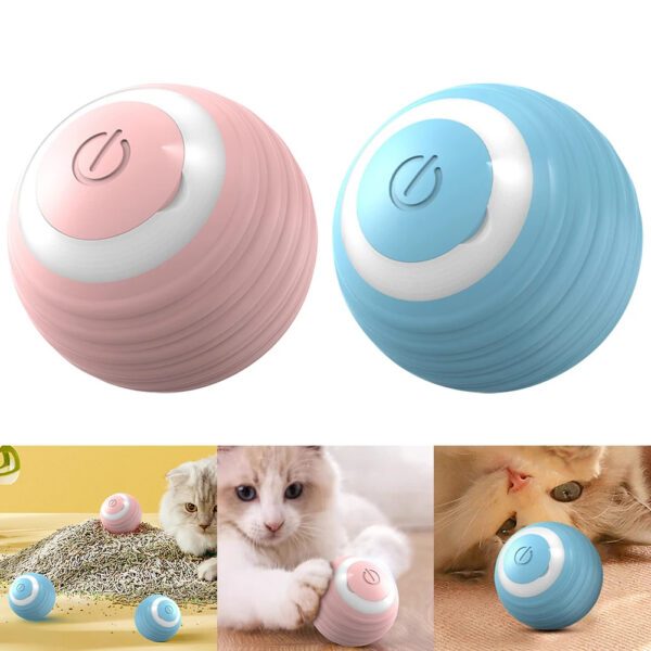 Jouet Automatique de Boule de Taquinerie pour Chat - Amusez votre Chat en Toute Simplicité!