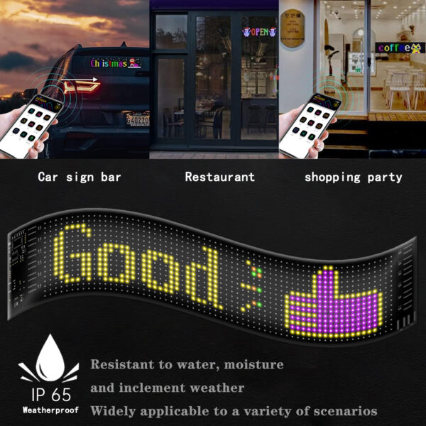 Écran Publicitaire à LED Flexible RGB Magic Color Phantom Soft Screen